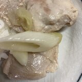 鳥もも肉とネギの塩麹焼き